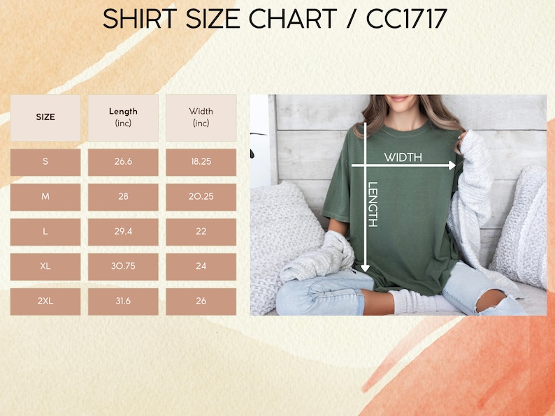 Pu&ograve; includere: Tabella delle taglie delle camicie con misure in pollici. La tabella mostra la lunghezza e la larghezza della camicia in pollici per le taglie S, M, L, XL e 2XL.