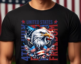 4th of July Shirt,Cute Patriotic Shirt,Independence Day Tee,Freedom Shirt,4th of July Gift,American Shirt,Proud to Be American
