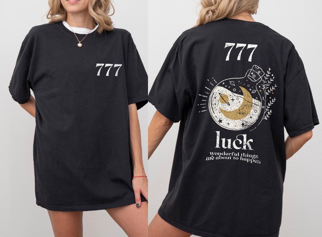 777 Luck Comfort Colors Shirt, Wonderful Things Are About to