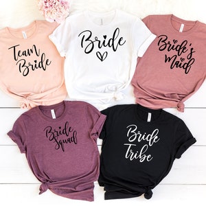 Bachelorette Party Shirt,Maid Of Honor Shirt,Bridesmaid Gift,Bridal Party Shirts,Bride&#39;s Babes, Bride Tribe Shirt,Bachelorette Party Apparel