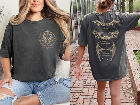 The Bat Boys Comfort Color Shirt, camouflage print Shirt, Acotar the Bat Boys, Acotar Shirt Azriel, Acotar Shirt Azriel