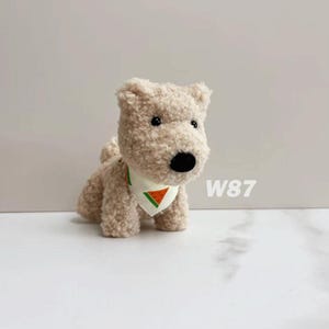 Handmade Plush Toy Plush Dog, Cute Plushies, Birthday Gifts Personalized Gifts