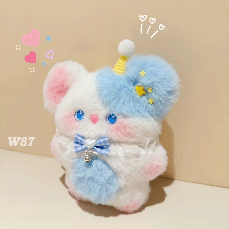 Plush Mouse Toy Pendant, Stuffed Plush, Plush Toys, Good Gifts, Handmade Plushies, Personalized Gifts image 8