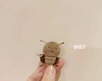 Handmade Little Cockroach Plush, Plush Toy, Personalized Gift