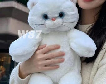 Ty Beanie Baby “Flip” the White Kitty Cat! (7.5 inch) - Etsy 日本