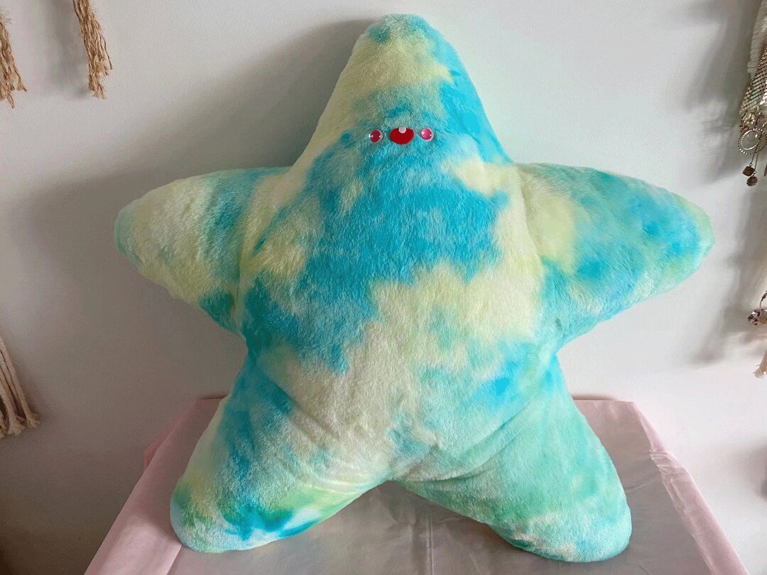 Handmade Colorful Plush Cushion Soft Plush Pillow Cute Etsy
