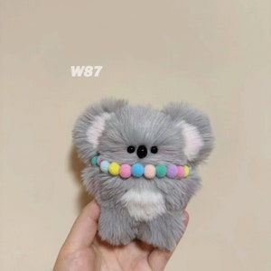 Peluche koala, breloque koala duveteux, peluche, cadeaux personnalisés