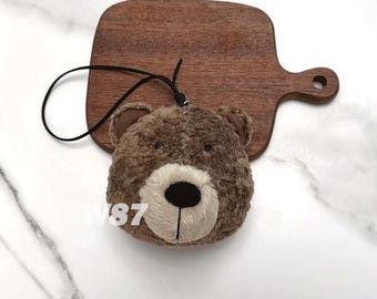 Personalized Knit Plush Bear: Custom Stuffed Animal Gift (10cm)