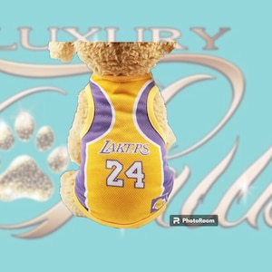 lakers jersey dog