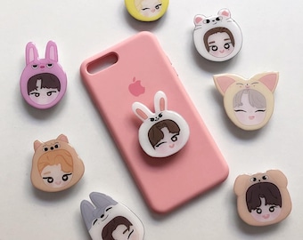 stray kids スマホグリップ　6こセット　スキズ　skzoo stray kids スマホグリップ 6こセット スキズ skzoo Stray Kids