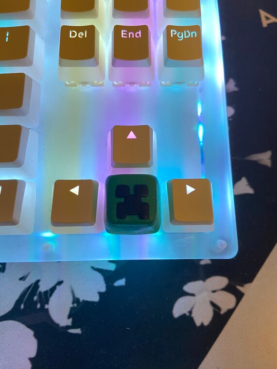 Minecraft Creeper Keycap Etsy