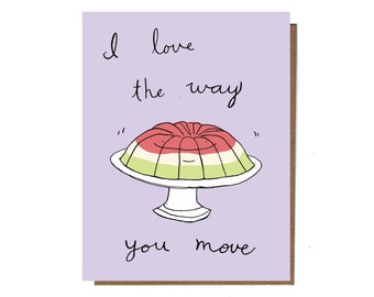 Anniversary Card, Valentines Card, I love you, Cute, Funny, Food Pun, Quirky Cards, Funny Greeting Cards, Italian Food, For Him, For Her