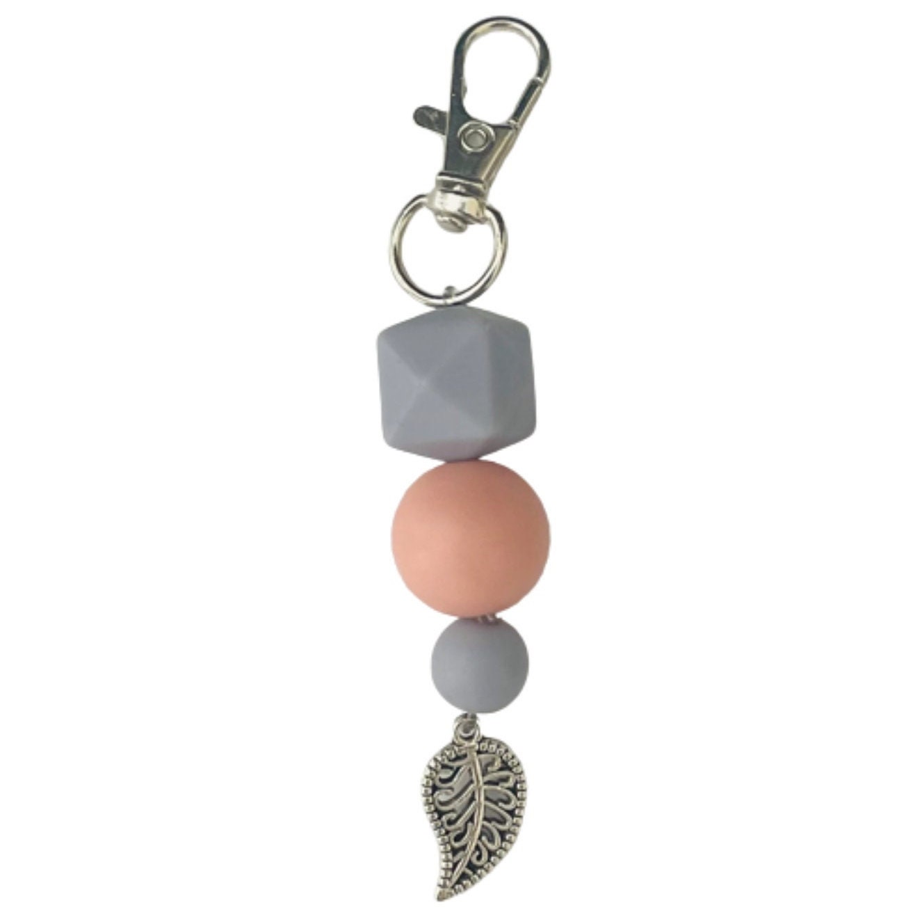 Lobster Clip Keyring (Silver Plated) | The Whimsical Bead