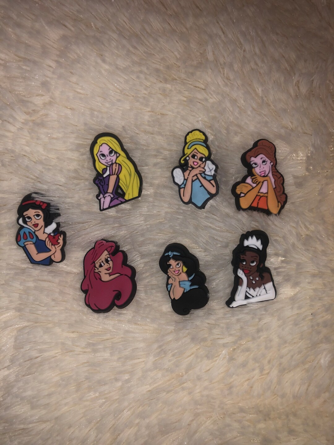 Disney Princess Croc Charms Etsy