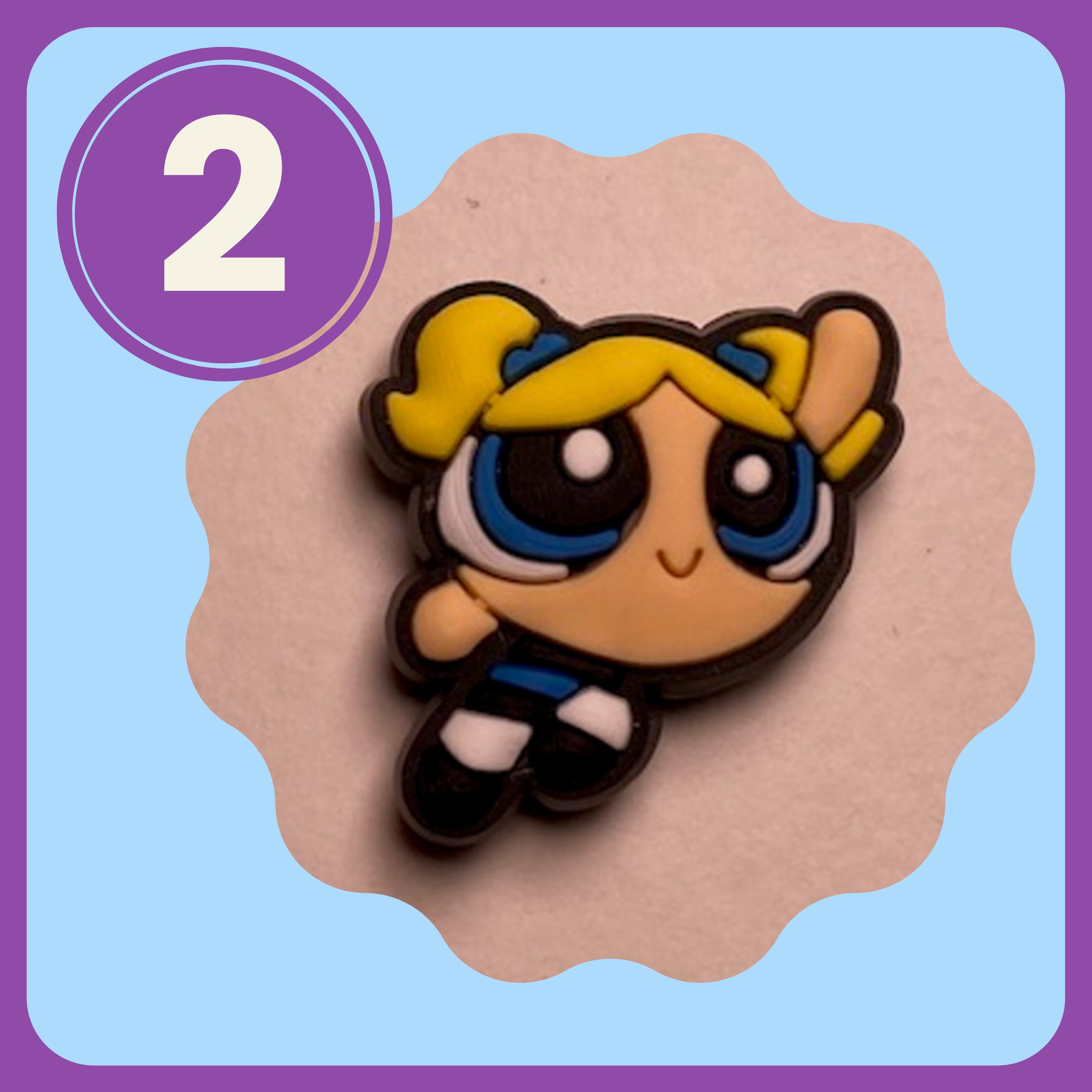 Powerpuff Girls Croc Charms Etsy UK