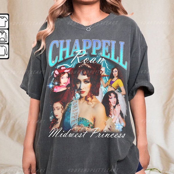 ChappellRoan – Midwest Princess Unisex T-Shirt - Fan Tees- Merch Gift -  Retro 90s Tee