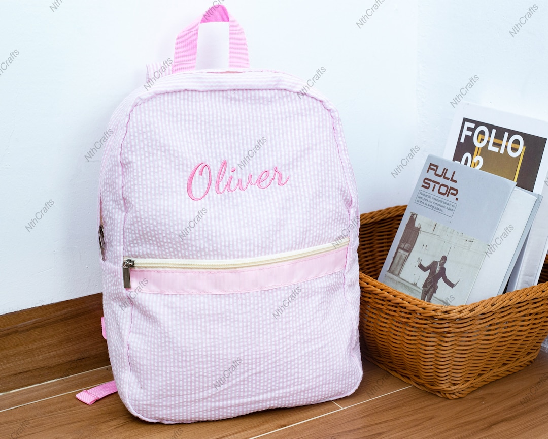 Personalised Back Packletter Backpackpersonalized Giftname Bag