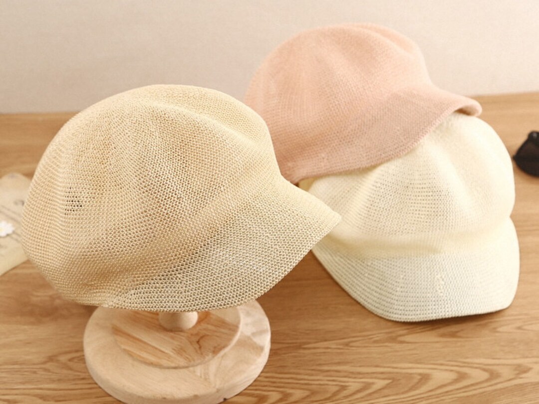 Straw Newsboy Cap for Women, Spring/fall/winter Hat for Women, Newsboy