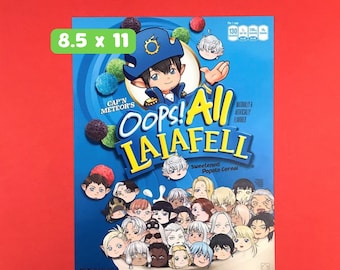 Oops! All Lalafell Print | 8.5x11 | FFXIV | FF14