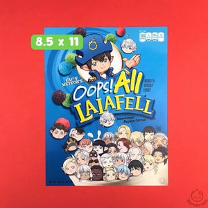 Oops! All Lalafell Print | 8.5x11 | FFXIV | FF14