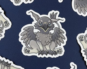 Dragon Age Assan Sticker | 3" Sticker | Grey Warden Griffon