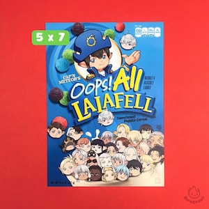 Oops! All Lalafell Print | 5x7 | FFXIV | FF14