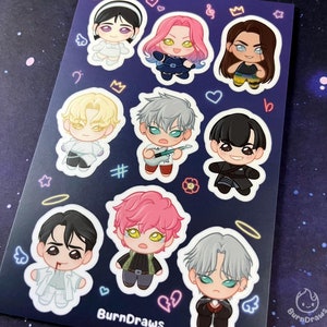 Alien Stage Sticker Sheet | 4x6 | Alnst Stickers