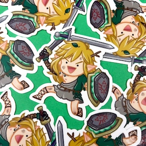 Sticker lien Épée Épée | Autocollant 3" | Zelda | Larmes du royaume