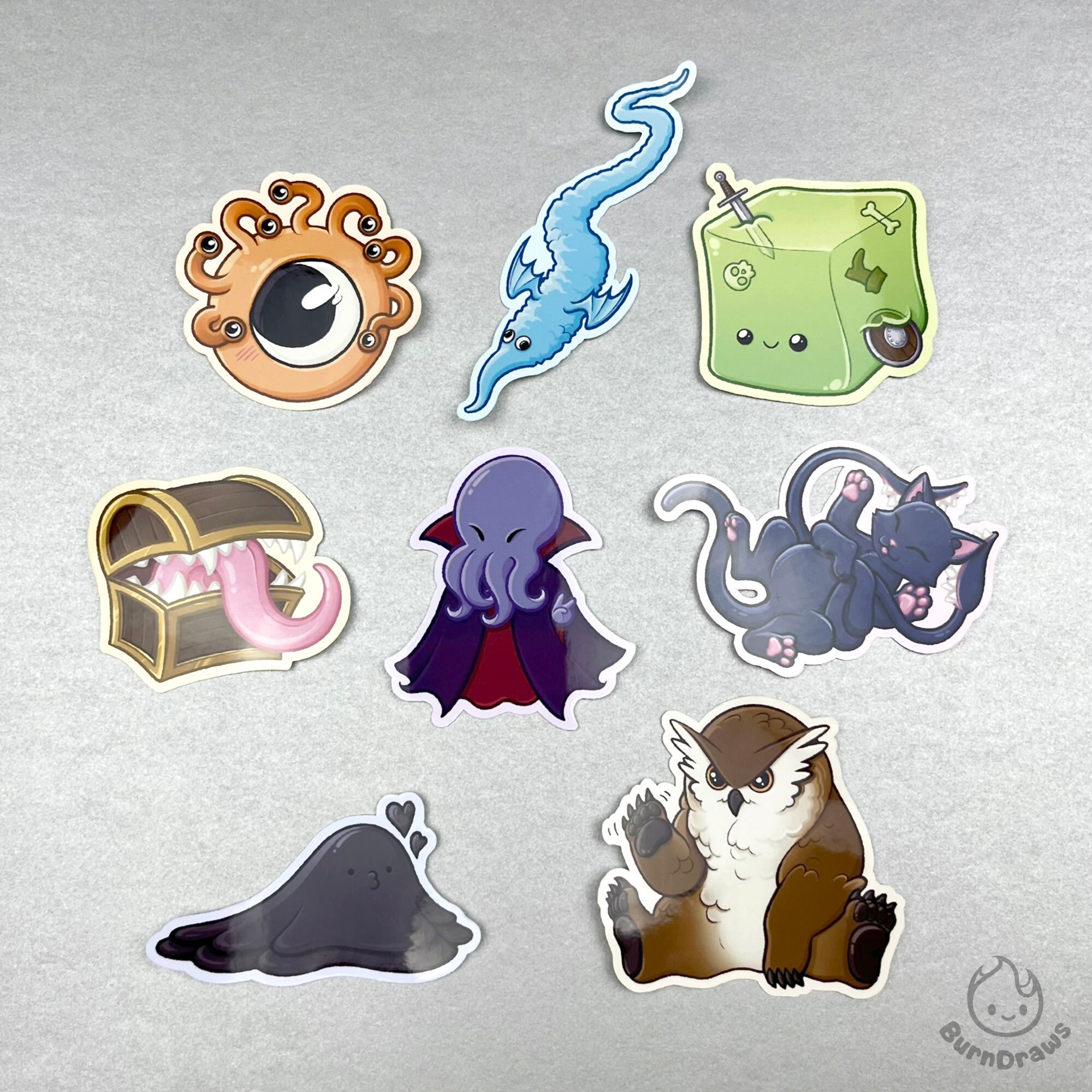 D&D Monster Stickers | 3
