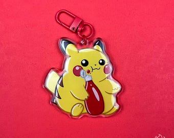 Llavero Chunkychu: dije acrílico de 2,5"