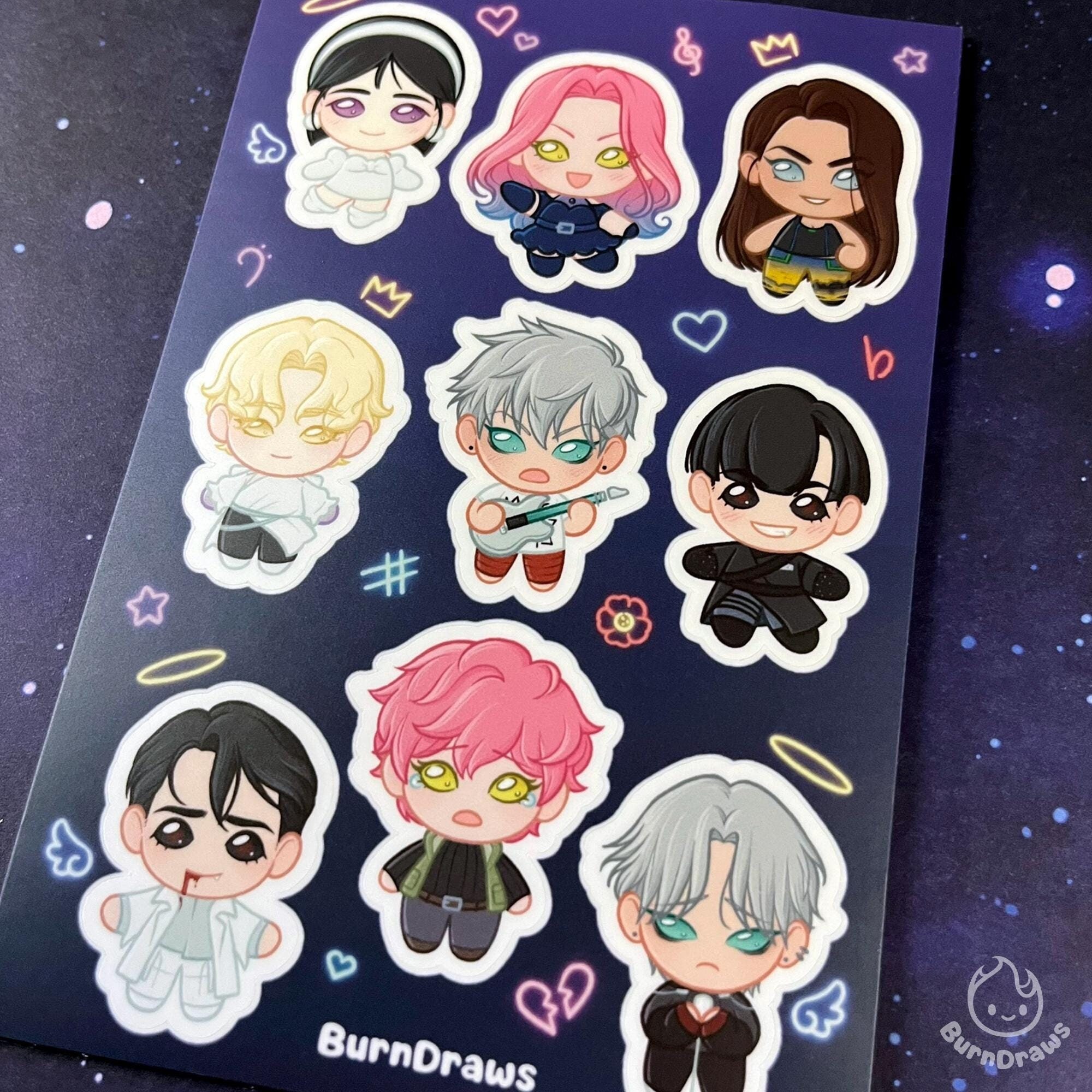 Alien Stage Sticker Sheet | 4x6 | Alnst Stickers - Etsy