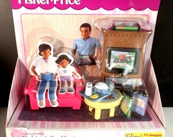 Rare vintage 1999 Price night at the movies Loving Family for Dream House