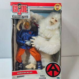 Vintage Hasbro Joe Adventure Team Search for the Yeti Action