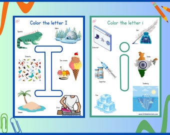 Alphabet Activities - Letter Ii Printable