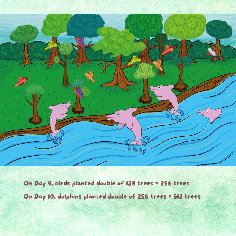 Printable Story Aaru, The Clever Elephant and Magic of Numbers image 7
