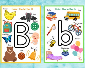 Alphabet Activities - Letter Bb Printable