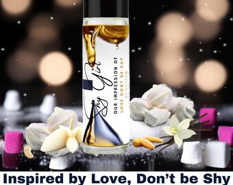 Shy Girl Perfume Oil Roll On – Gourmand Marshmallow Scent (10ml)