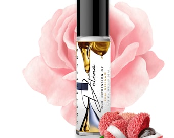 Inspiriertes Parfümöl von Delina, Rosey Vanille - Blumiger, fruchtiger Duft, Litschi, Rhabarber, reines HauteBlends Parfümöl