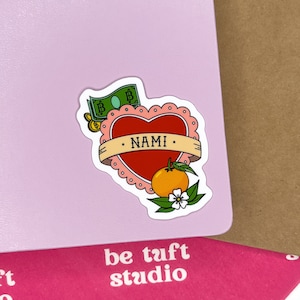 I Heart Nami | OP Sticker | 2.5&quot; Vinyl Stickers for Laptop, Water bottle, Notebook