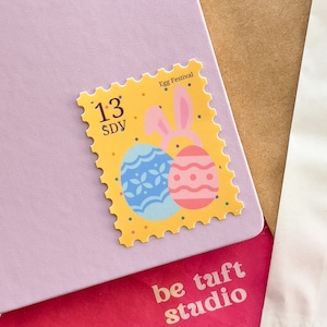 Egg Festival | Stardew Valley Stamp Sticker | 2.5&quot; Vinyl Stickers for Laptop, Water bottle, Notebook