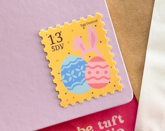 Egg Festival | Stardew Valley Stamp Sticker | 2.5" Vinyl Stickers for Laptop, Water bottle, Notebook