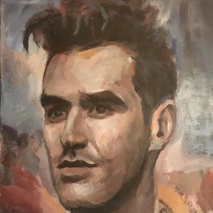 Original Painting of Morrissey 1