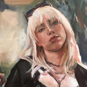 Original Painting of Billie Eilish 1