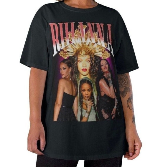 Discover Rihanna Vintage 90s Musik T-Shirt