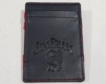 Vintage Jim Beam Slim Magic Flip Wallet / card holder. Circa 2000.