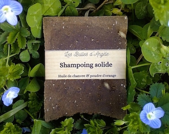 Solid shampoo- Foaming- Artisan soap maker-Hair care-sensitive scalp-Organic ingredients-without essential oils