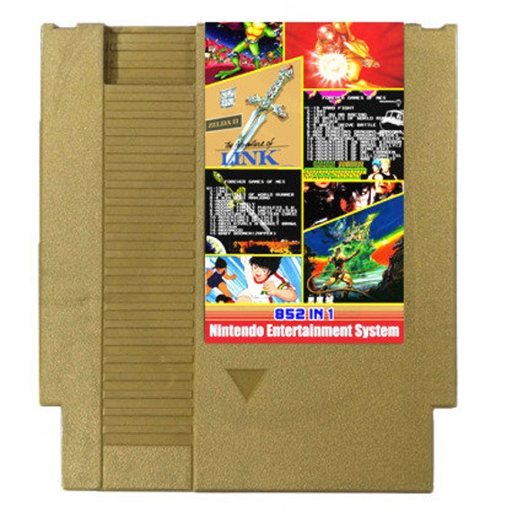 Multi Games 852 En 1 Cartouche De Jeu Vid o Nintendo NES Console