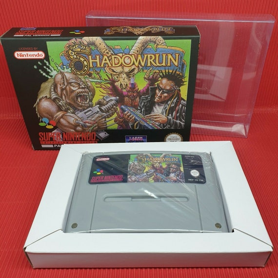 Shadowrun (SNES)  Shadowrun, Video games, Super nintendo