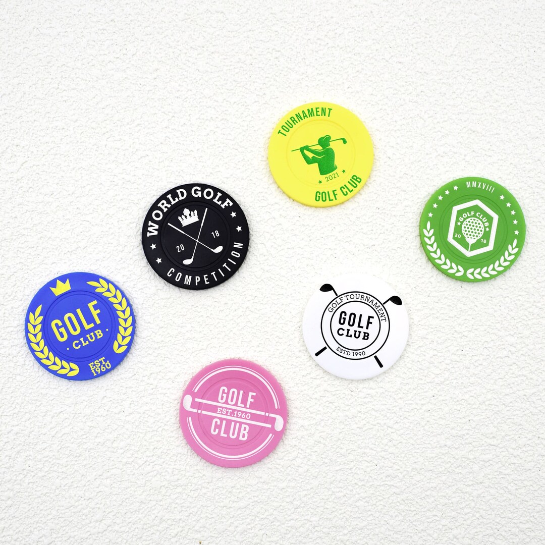 200 Custom Plastic Golf Ball Marker,personalized Golf Ball Marker With