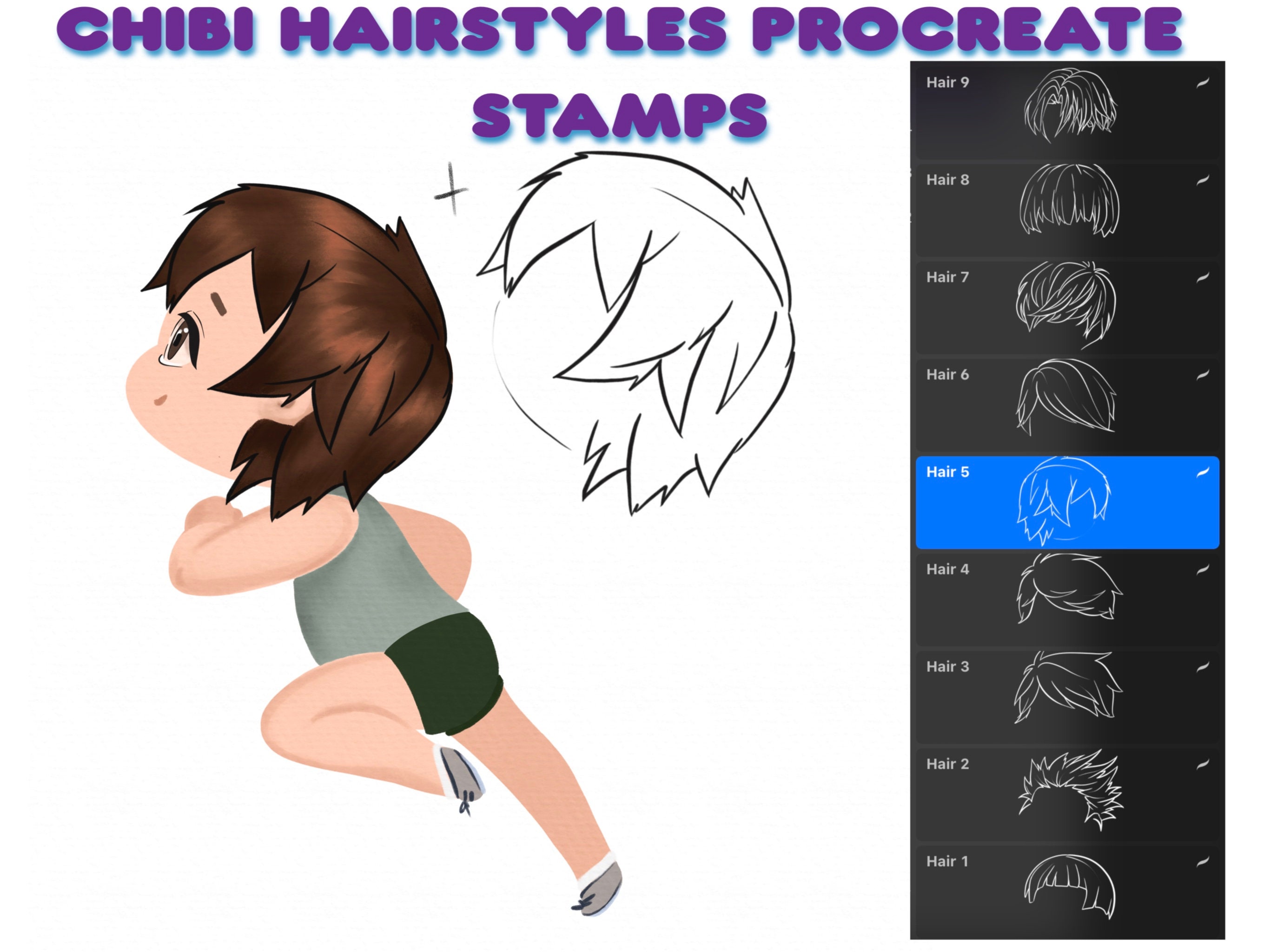 how to draw anime chibi boy hairstyles  Chibi drawings, Boy hair drawing,  Chibi hair